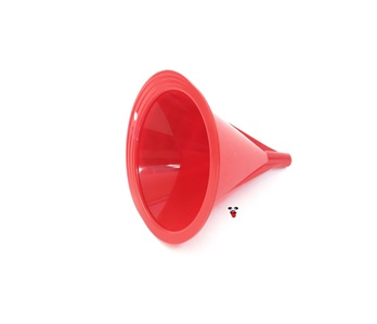 red MINI plastic funnel