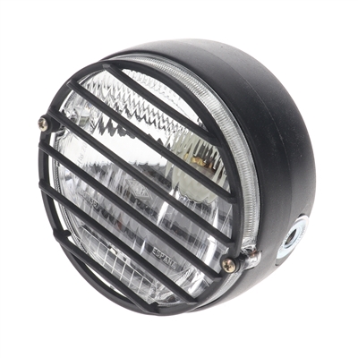vintage squarish rinder headlight