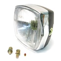 vintage squarish rinder headlight