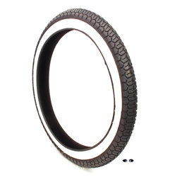 sava B8 WHITE WALL moped tire - 2.25-16