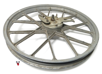 typical USED 17" grimeca front snowflake mag wheel