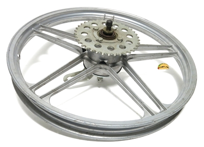 NOS 17" silver 5 star rear mag wheel speciale