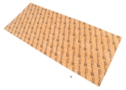 195mm x 475mm sheet of gasket paper