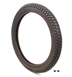 shinko 3.00-17 knobby moped tire - SR241