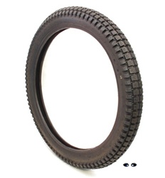 shinko 2.75-18 knobby moped tire - SR241