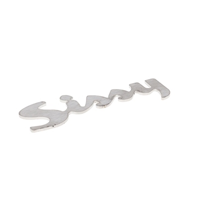stainless steel sissy emblem