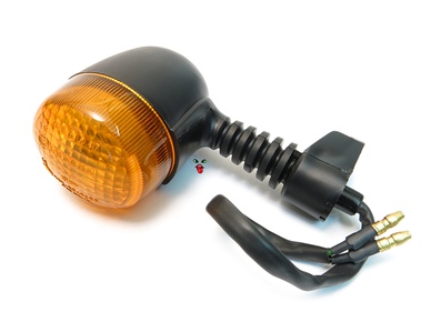 small roundish turn signal for safety purposes - left or right