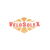 solex sticker - gold n red