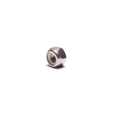 stainless steel M8 x 1.25 nylon lock nut