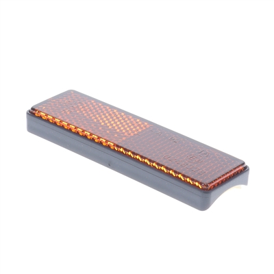 OEM tomos A55 orange fork reflector with curved base