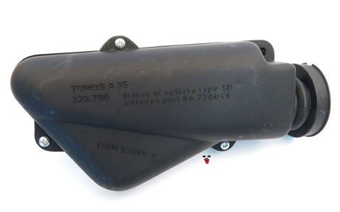 original tomos A35 stock air box - complete assembly