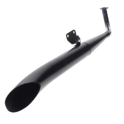 tomos A3 A35 SIDE pipe - black