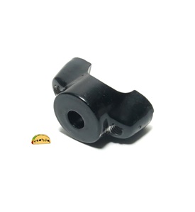 tomos OEM old-style black handlebar clamp - BOTTOM