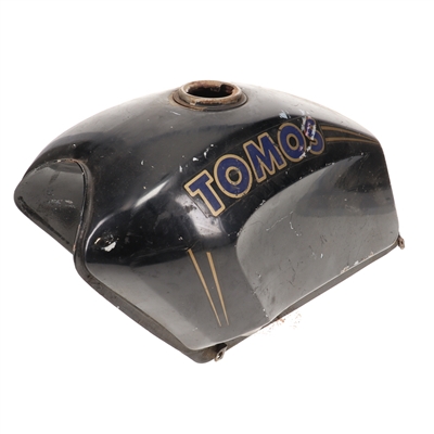 tomos OEM BLACK gas tank for the LX and targa w/decals