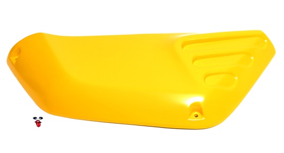 OEM tomos YELLOW side cover - left side