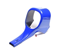 OEM tomos lower engine scoop - ULTRA BLUE - no cutaway