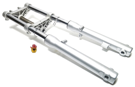 tomos OEM a55 ebr fork assembly - v2 - SILVER