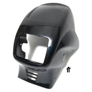 original OEM tomos black headlight fairing