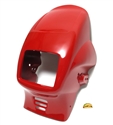 tomos OEM late targa / sprint headlight fairing - red - v2