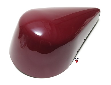 tomos OEM right side faux plastic tank cover for revival - dark burgundy