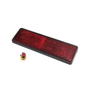 tomos OEM CEV 218 rear red reflector with curved base
