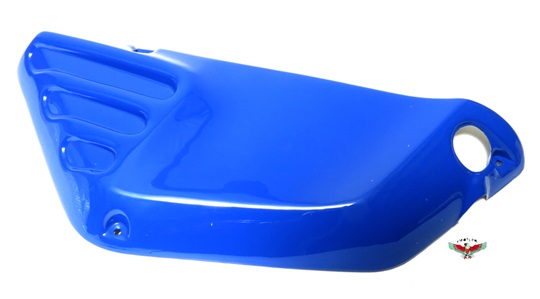 OEM tomos ULTRA BLUE side cover - right side