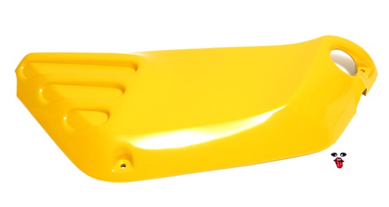 OEM tomos YELLOW side cover - right side