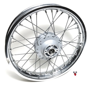 tomos OEM 16" x 1.85 rear spoke wheel