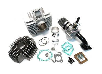 tomos A35 alukit carb intake kit head party