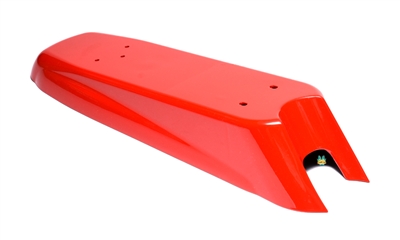 tomos OEM arrow cover for under rear rack - RED