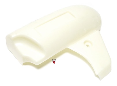 OEM tomos left side cover/fairing for all A55 engines - raw unpainted off-white