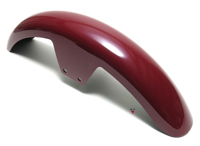 tomos OEM dark burgundy front fender for revival