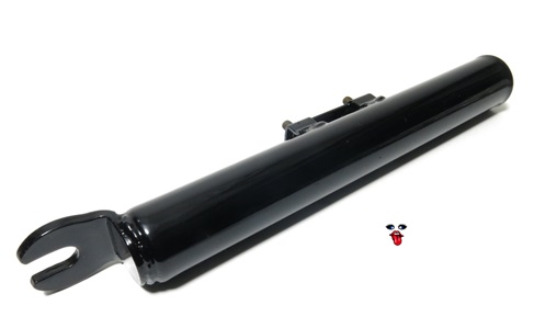 tomos OEM fork bottom - NO TAB / BLACK