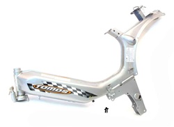 tomos silver frame