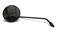 tomos OEM BLACK stylin left side mirror - 8"