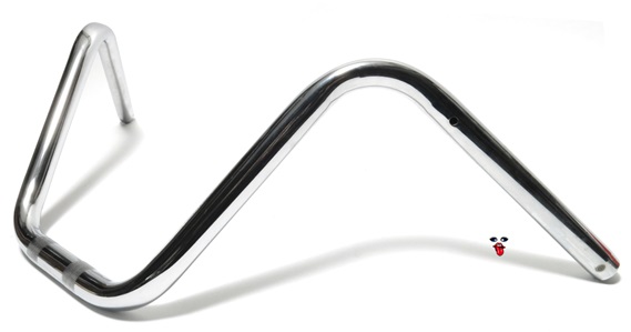 tomos OEM revival / arrow handlebars - CHROME