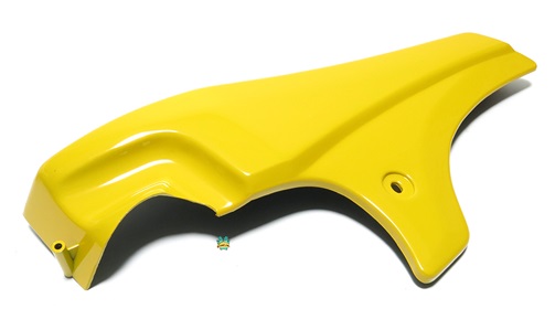 OEM A35 tomos running board - left side - YELLOW