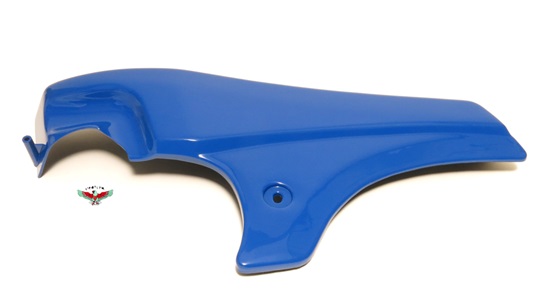 OEM A35 tomos ULTRA BLUE running board - left side