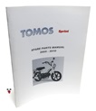 tomos OEM sprint spare parts manual 2009-2010