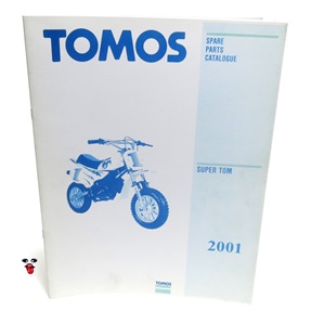 tomos OEM super tom spare parts manual 2001