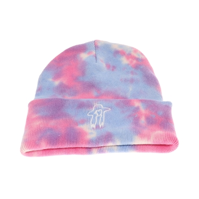 treats gang official gang beanie - tie dye