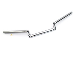 twisted chrome low rise handlebars