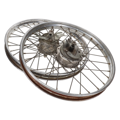 USED 16" batavus spoke wheel set