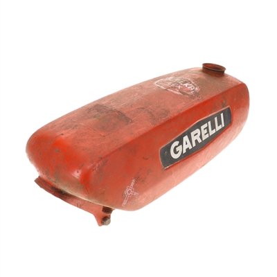 USED garelli eureka flex step through gas tank - orange