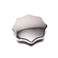 USED orginal jawa 38mm gas cap - SILVER