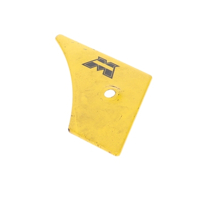 USED original motobecane tool box cover - right - yellow