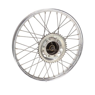 USED Puch 17" spoke rear wheel - WIDE rim