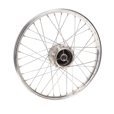 USED Puch 17" spoke rear wheel - WIDE rim - nude