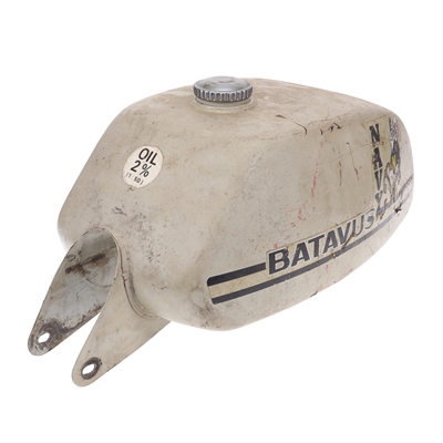 USED batavus starflite TOP tank gas tank - grey #2