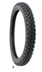 vee rubber VRM 325 knobby moped tire - 2.25-17